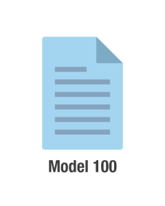 Model 100 recalibration with certificate
