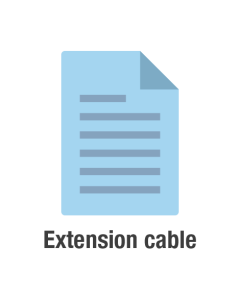 Standard extension cable recalibration with certificate