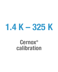 Cernox calibration, 1.4 K - 325 K