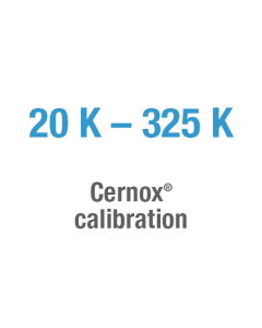 Cernox calibration, 20 K - 325 K