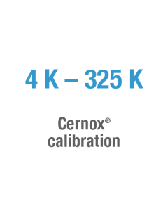 Cernox calibration, 4 K - 325 K