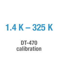 DT-470 calibration, 1.4 K - 325 K