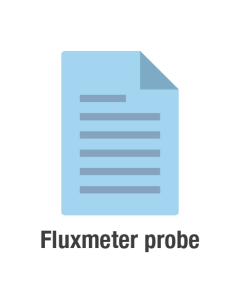 Fluxmeter probe recalibration with certificate