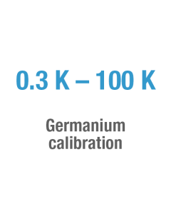 Germanium calibration, 0.3 K - 100 K