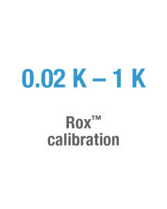 Rox calibration, 0.02 K - 1 K