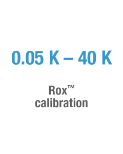 Rox calibration, 0.05 K - 40 K