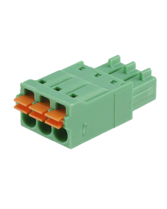 Terminal block, 3-pin, 3.5 mm pitch, field control connector