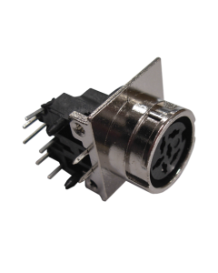 PCB mounted sensor input connector, 6-pin, 1 sensor
