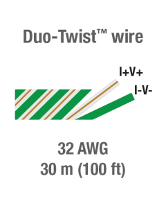 Duo-Twist wire, 32 AWG, 30 m (100 ft)